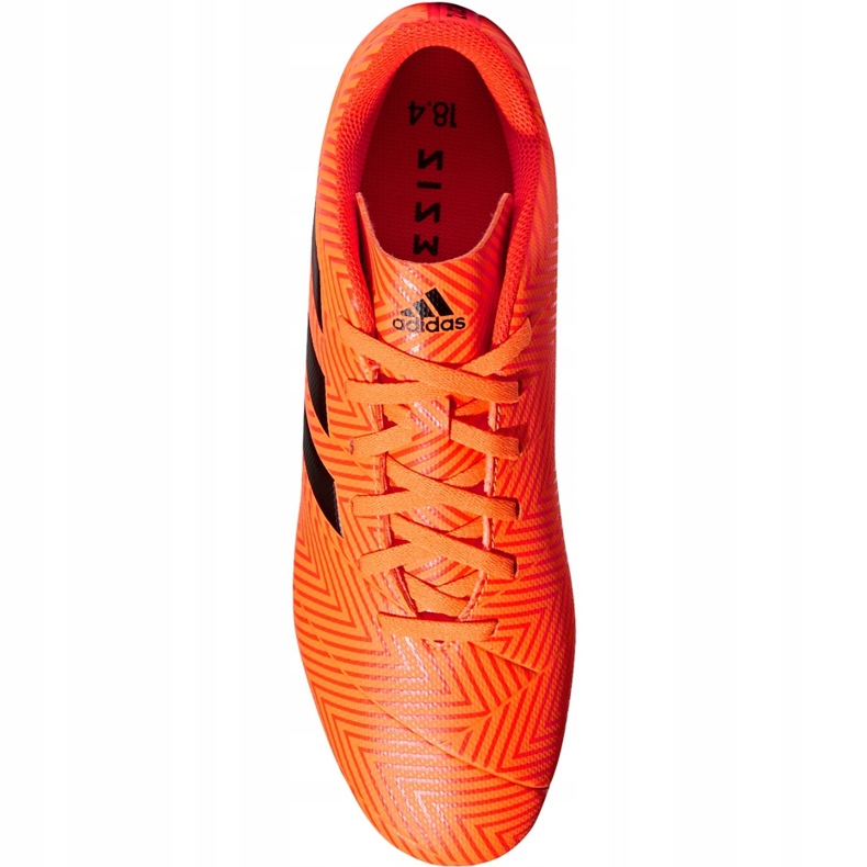 Scarpe da calcio Adidas Nemeziz 18.4 FxG DA9594 multicolore arancia 1