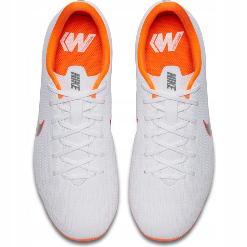 Nike Mercurial Vapor 12 Academy Mg Jr AH7347 107 scarpe da calcio multicolore bianco 1