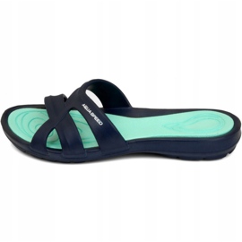 Ciabatte da piscina donna Aqua-speed Panama col.10 blu navy 1