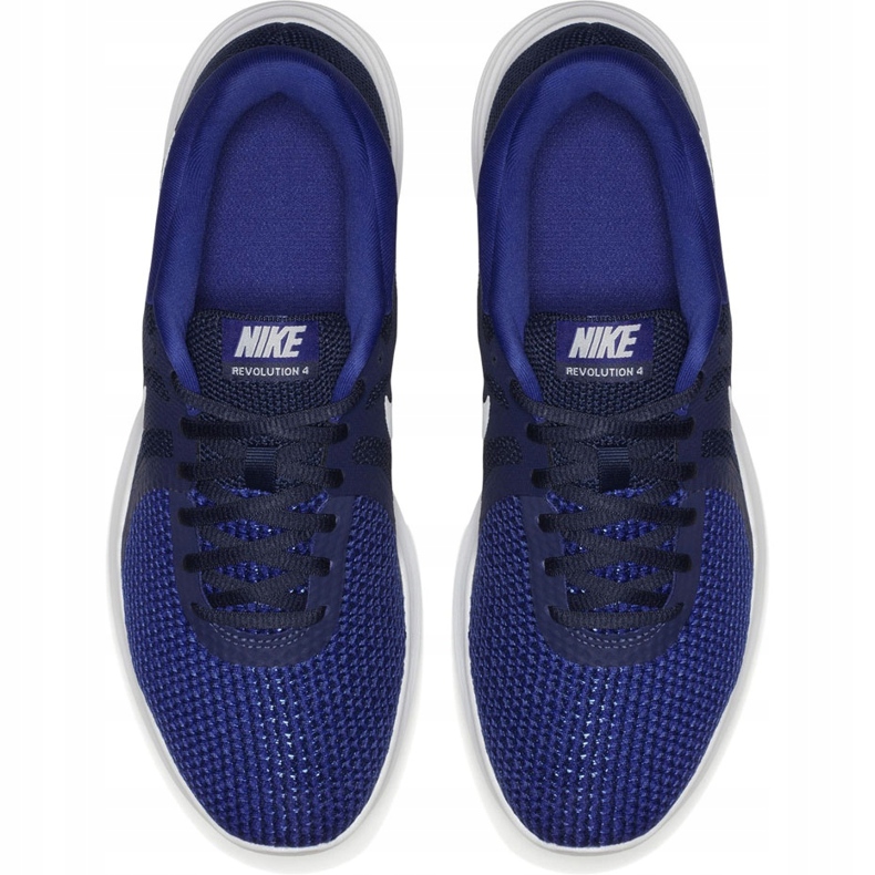 Nike Revolution 4 Eu scarpe running uomo blu AJ3490 414 blu navy 1