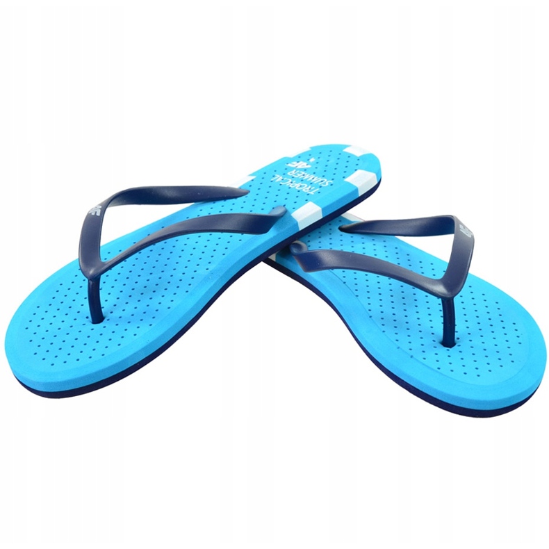 Pantofole 4F H4L18 KLD003 azzurro blu 1