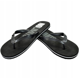 Pantofole da uomo 4F nere H4L18 KLM001 nero 1
