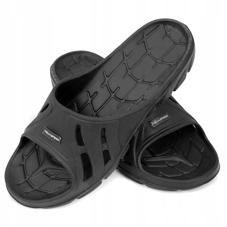 Ciabatte Aqua-Speed ​​Alabama nere col.07 nero 1