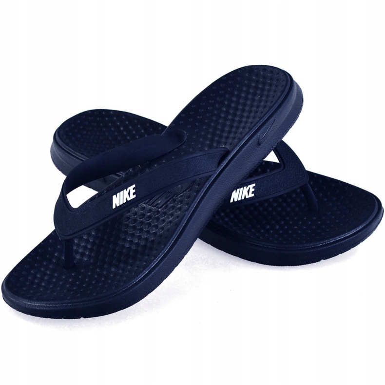 Nike Solay Perizoma 882690 400 Slide blu navy 1