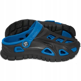 Pantofole da bambino Aqua-Speed ​​Miami nero blu navy 01 2