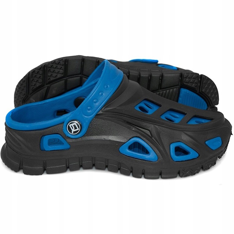 Pantofole da bambino Aqua-Speed ​​Miami nero blu navy 01 2