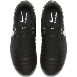 Nike Tiempo Ligera Iv Fg Jr 897725 002 scarpe da calcio nero nero 1