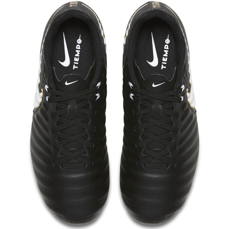 Nike Tiempo Ligera Iv Fg Jr 897725 002 scarpe da calcio nero nero 1