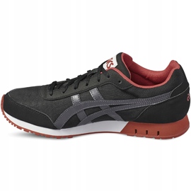 Asics Curreo HN537-9095 scarpe da uomo nero rosso 1