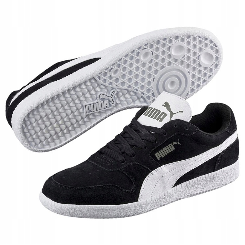Puma Icra Trainer Sd bianco e nero 356741 16 scarpe bianca 1
