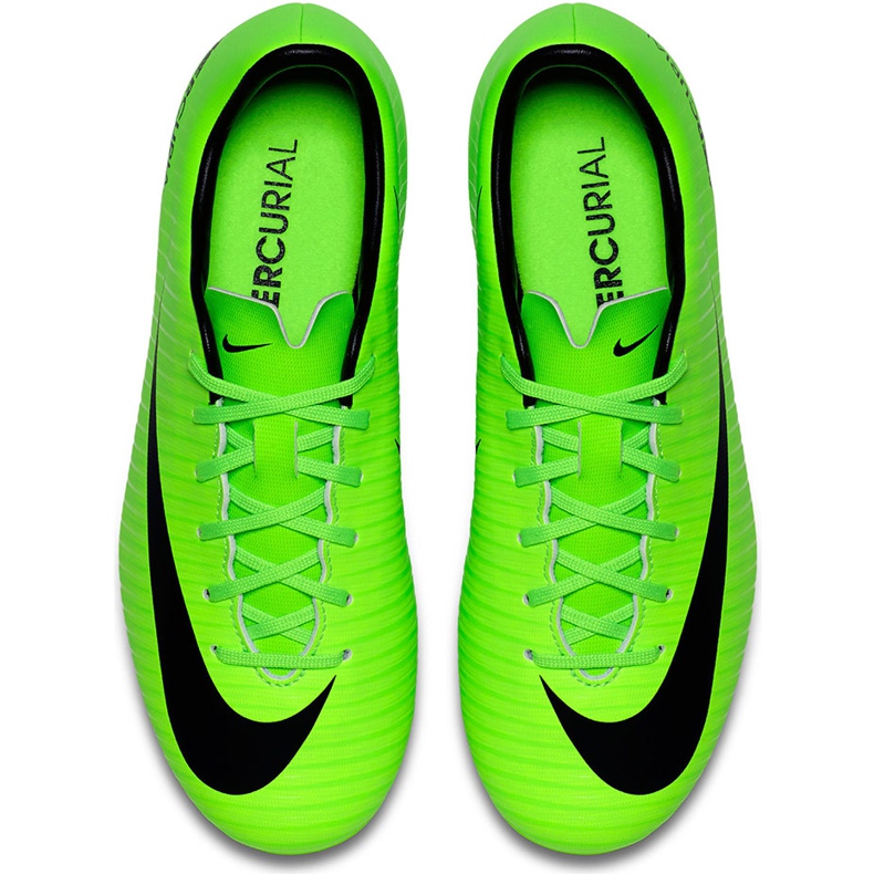 Nike Mercurial Victory Vi Fg Jr 831945 303 scarpe da calcio verde verde 1