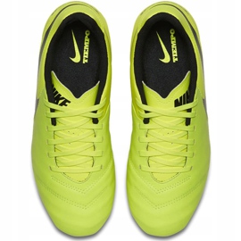 Nike Tiempo Legend Vi Fg Jr 819186 707 scarpe da calcio giallo 1