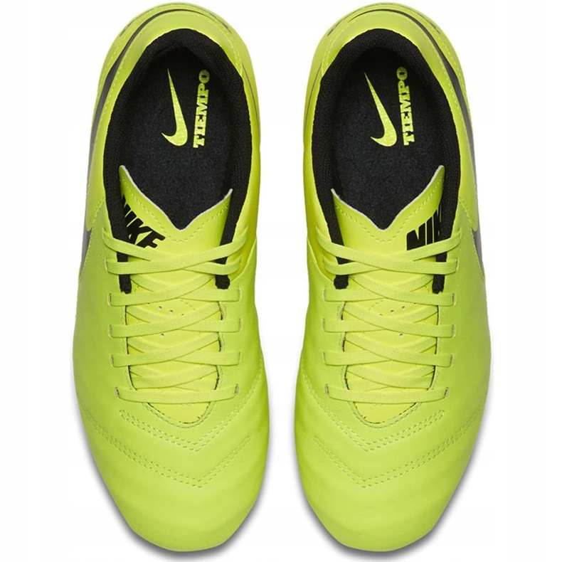 Nike Tiempo Legend Vi Fg Jr 819186 707 scarpe da calcio giallo 1