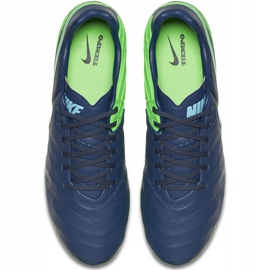 Nike Tiempo Legacy Ii Fg 819218 443 scarpe da calcio blu navy 1