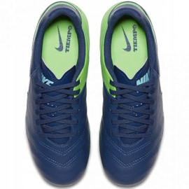 Nike Tiempo Legend Vi Fg Jr 819186 443 scarpe da calcio blu navy 1