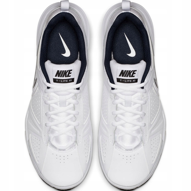Nike T Lite Xi scarpe da uomo bianche e nere 616544 101 bianca nero 1