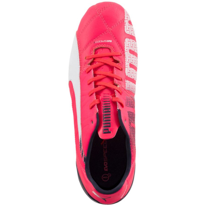 Scarpe da calcio Puma Evo Speed ​​3.3 Fg 103014 03 rosa rosa 2