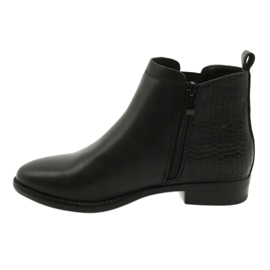 Stivaletti Chelsea Stivali neri Sergio Leone BT558 nero 1