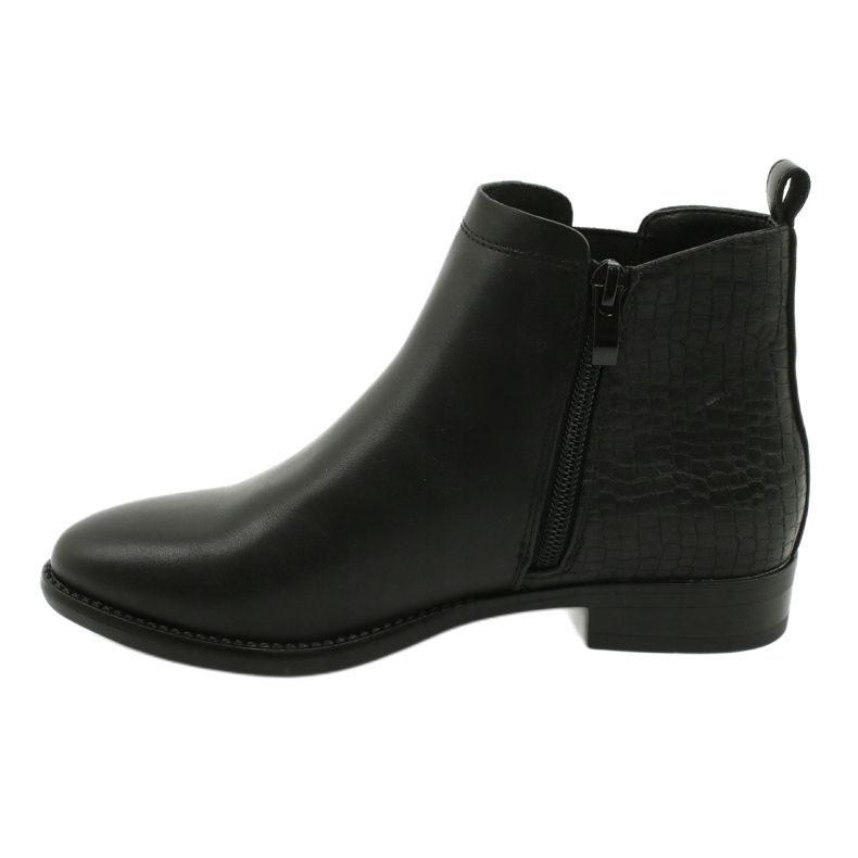 Stivaletti Chelsea Stivali neri Sergio Leone BT558 nero 1