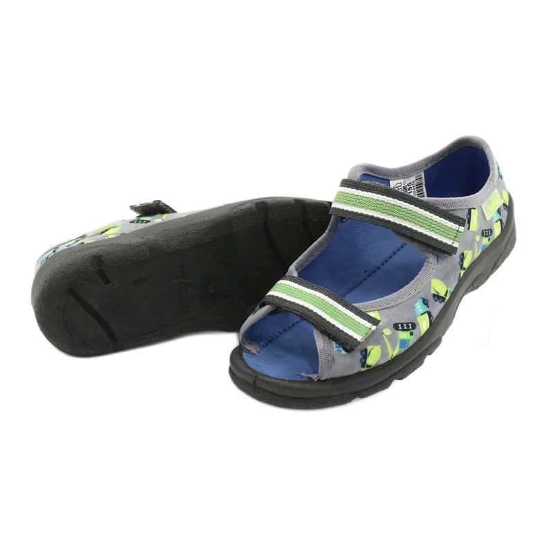 Scarpe per bambini Befado 969X155 grigio 4