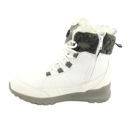 Doposci softshell con membrana American Club SN26/20 bianco grigio 1