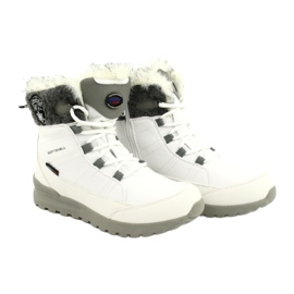 Doposci softshell con membrana American Club SN26/20 bianco grigio 4