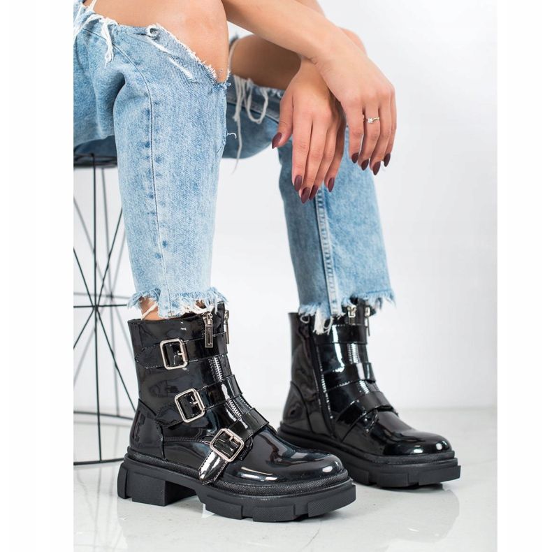 Seastar Operai laccati nero 1