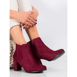 SHELOVET Stivali bordeaux rosso 1