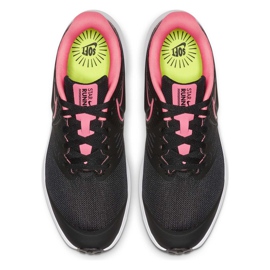 Nike Star Runner 2 scarpe da bambino nere e rosa AQ3542 002 nero 1