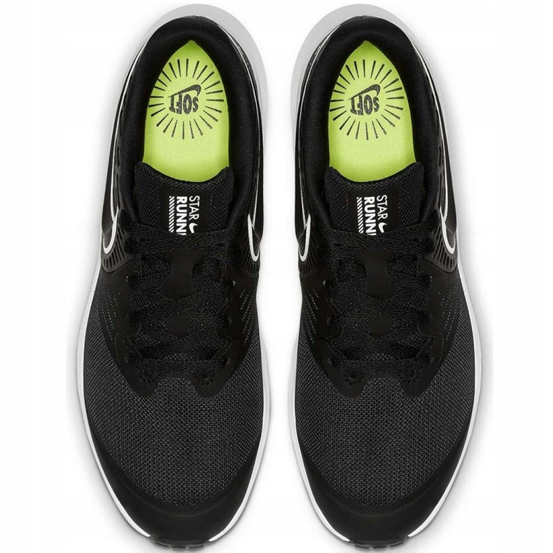 Scarpa da bambino Nike Star Runner 2 Jr AQ3542 001 nero 1