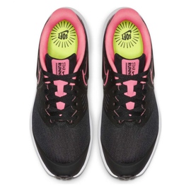 Nike Star Runner 2 Jr AQ3542 002 scarpe nero rosa 1