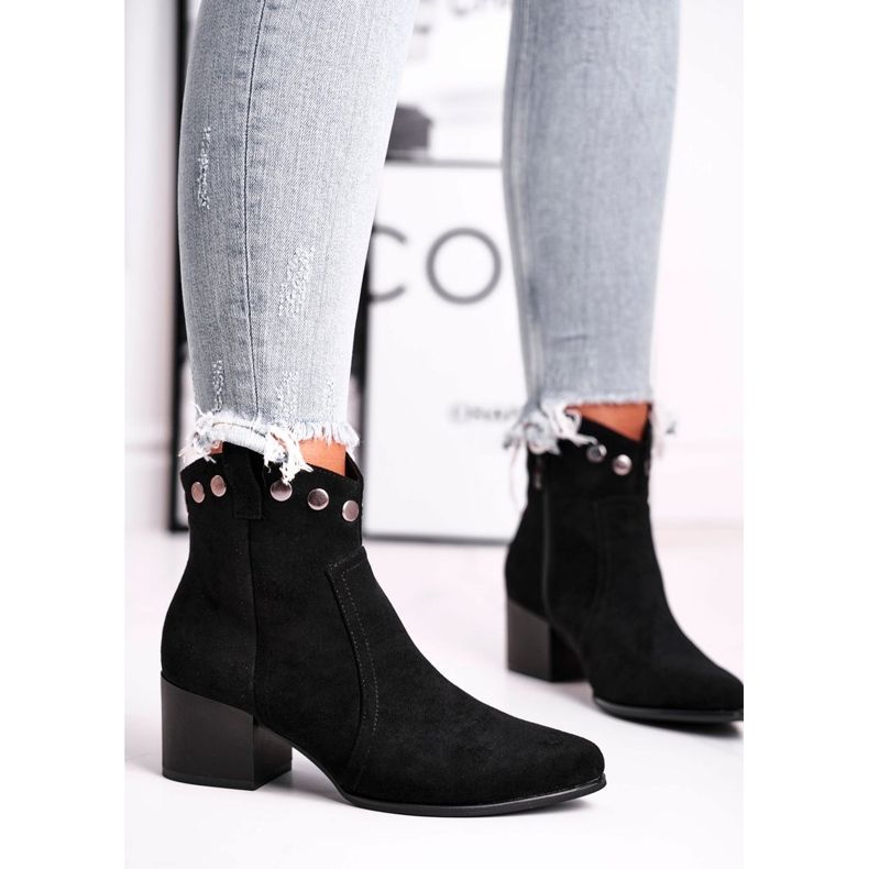 Stivali Donna Con Tacco Alto Sergio Leone Nero BT617 1