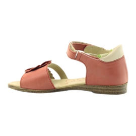 Sandali da bambina Ren But fiore di lampone rosso multicolore 2
