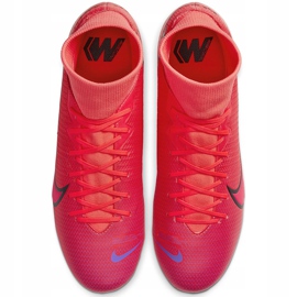 Nike Mercurial Superfly 7 Academy FG / MG AT7946 606 scarpe da calcio blu navy rosso 1
