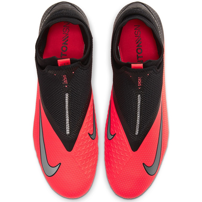 Scarpa da calcio Nike Phantom Vsn 2 Pro Df Fg CD4162 606 rosso nero rosso 1