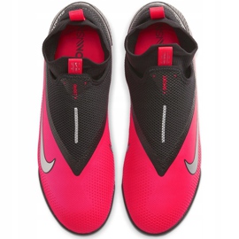 Scarpa da calcio Nike React Phantom Vsn 2 Pro Df Tf CD4174 606 rosso nero rosso 1