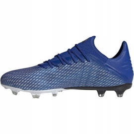 Adidas X 19.2 Fg scarpe da calcio blu EG7128 1