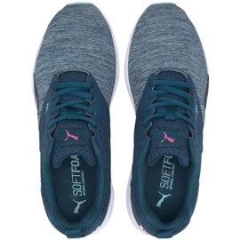 Puma Nrgy Comet W 190556 42 scarpe da corsa blu verde 1