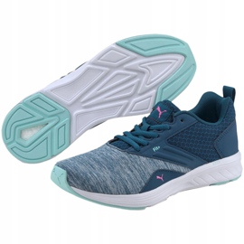 Puma Nrgy Comet W 190556 42 scarpe da corsa blu verde 2
