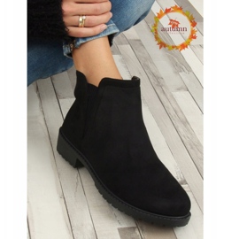 Stivaletti Chelsea neri da donna JB044 Black nero 1