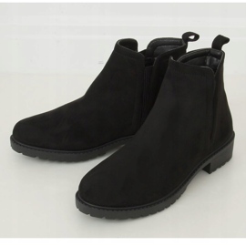 Stivaletti Chelsea neri da donna JB044 Black nero 2
