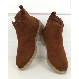 Stivaletti Chelsea marroni da donna JB044 Brown marrone 1