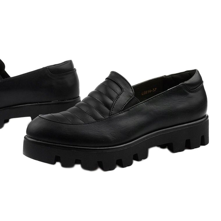 Scarpe slip-on da donna nere di Ramsgate nero 1