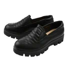 Scarpe slip-on da donna nere di Ramsgate nero 2