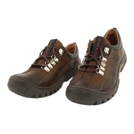 Scarpe uomo marroni Riko 904 crazy cuoio marrone 2