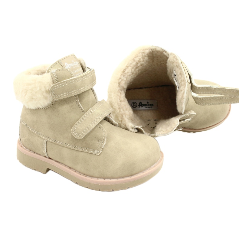American Club ES54 travi in ​​velcro lt.beige 4