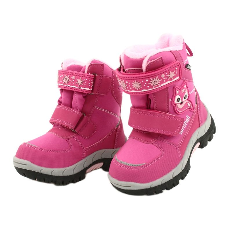 Stivali softshell American Club con membrana HL47 / 20 rosa 2