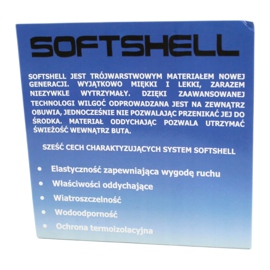Stivali softshell American Club con membrana HL47 / 20 rosa 5