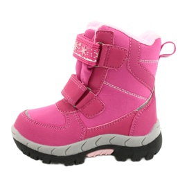 Stivali softshell American Club con membrana HL47 / 20 rosa 1