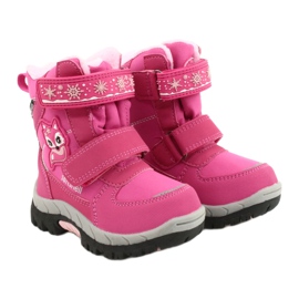Stivali softshell American Club con membrana HL47 / 20 rosa 4